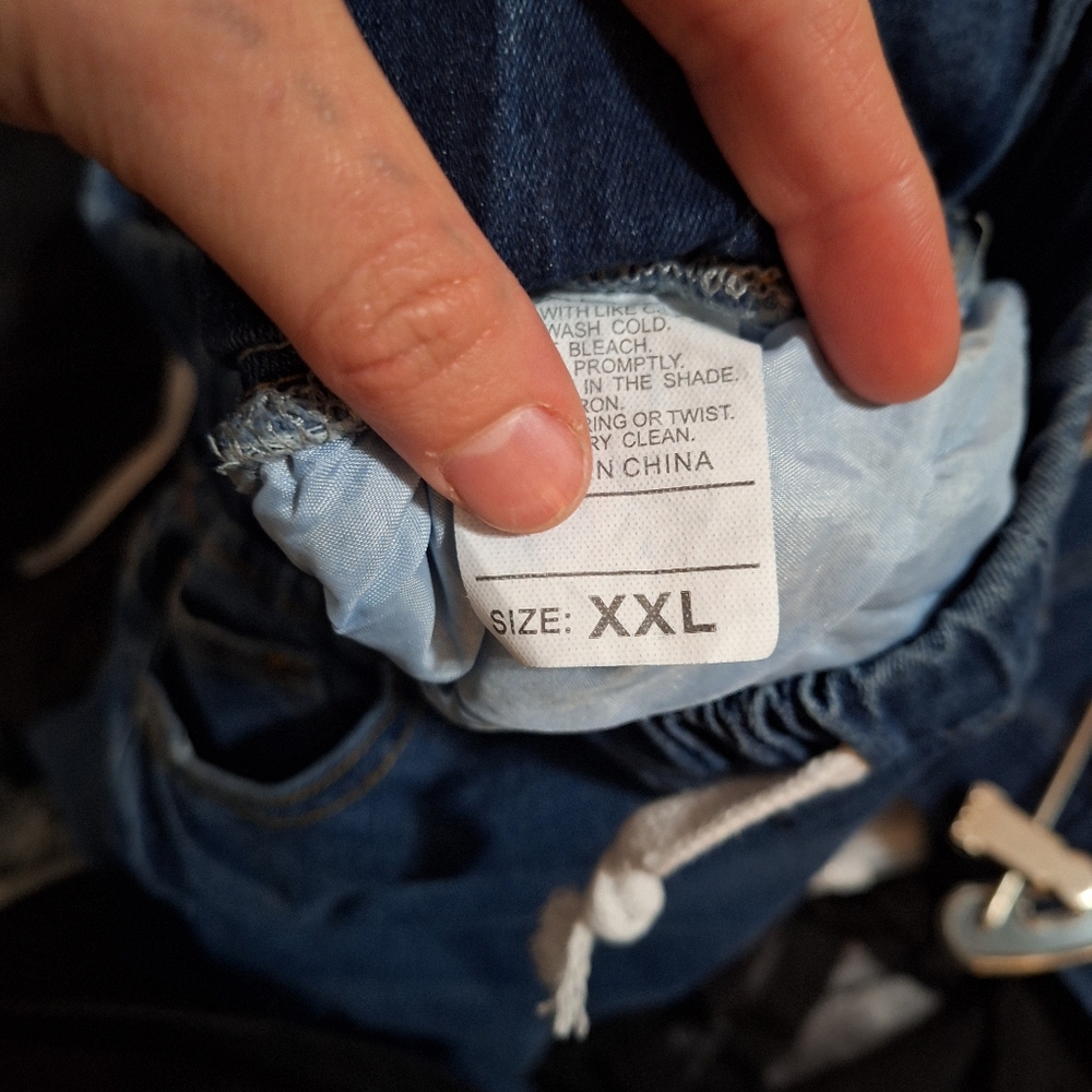 Drawstring jeans - Picture 4 of 4